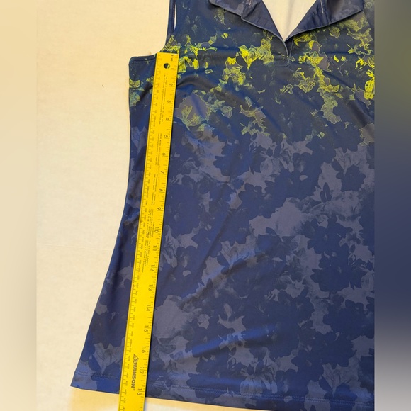 Puma Golf Sleeveless Women's Navy and Lime Tank Top Shirt Sz-XS. EE9 - Picture 10 of 10